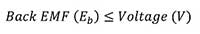 voltage is greater than Eb