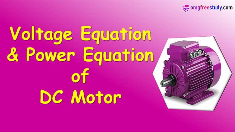 voltage equation and power equation