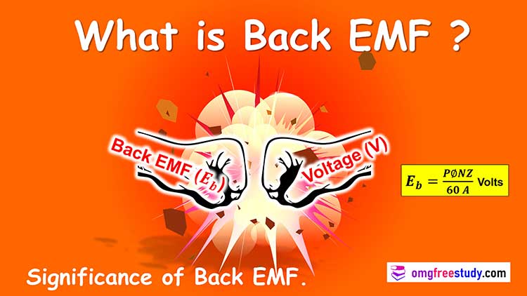 what is back emf and its significance