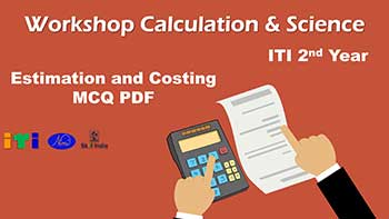Estimation and Costing MCQ PDF Free