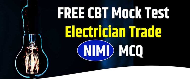 Electrician Theory First Year CBT Mock Test | NIMI MCQ